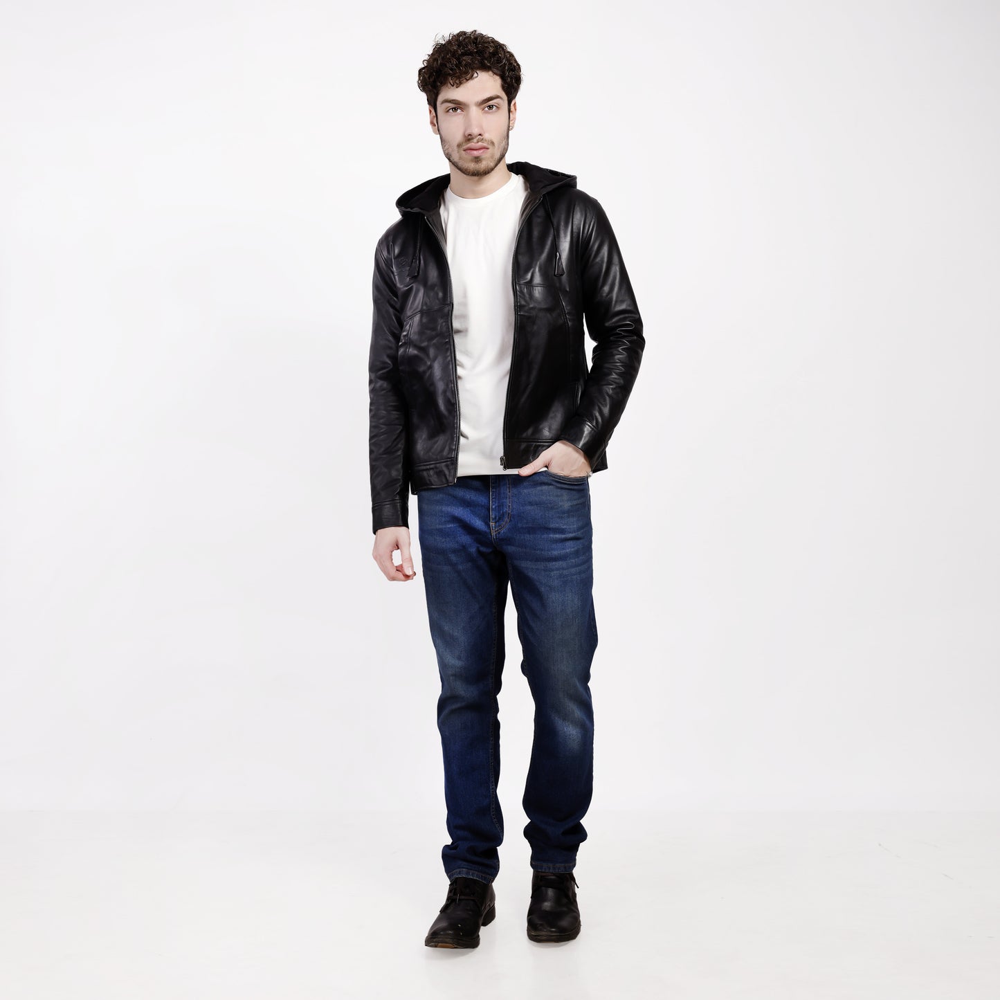 THE SHADOW HOODED LEATHER