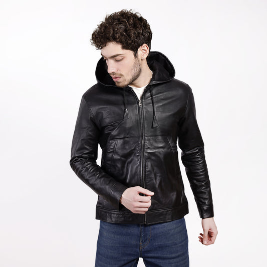 THE SHADOW HOODED LEATHER