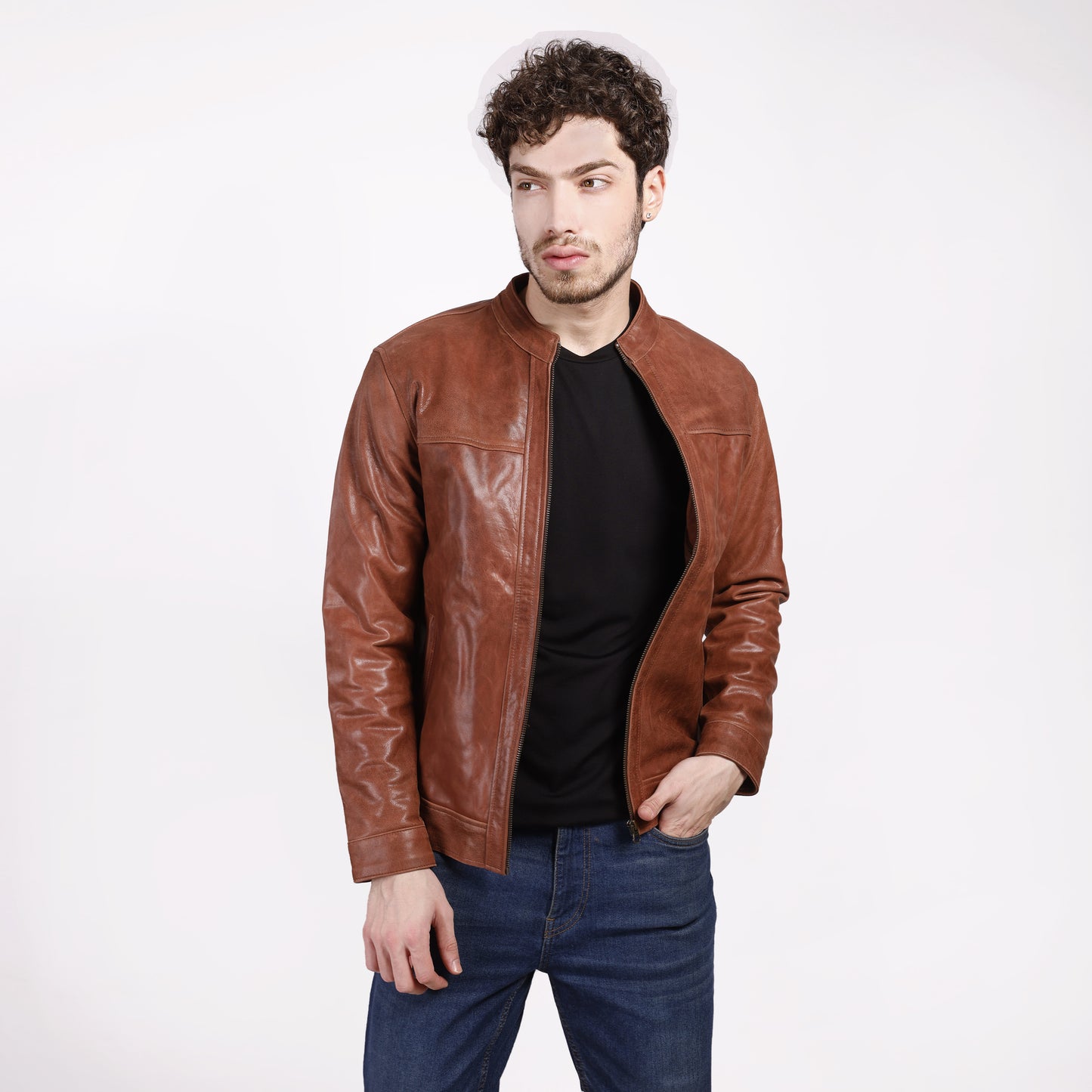 OXFORD CLASSIC LEATHER JACKET