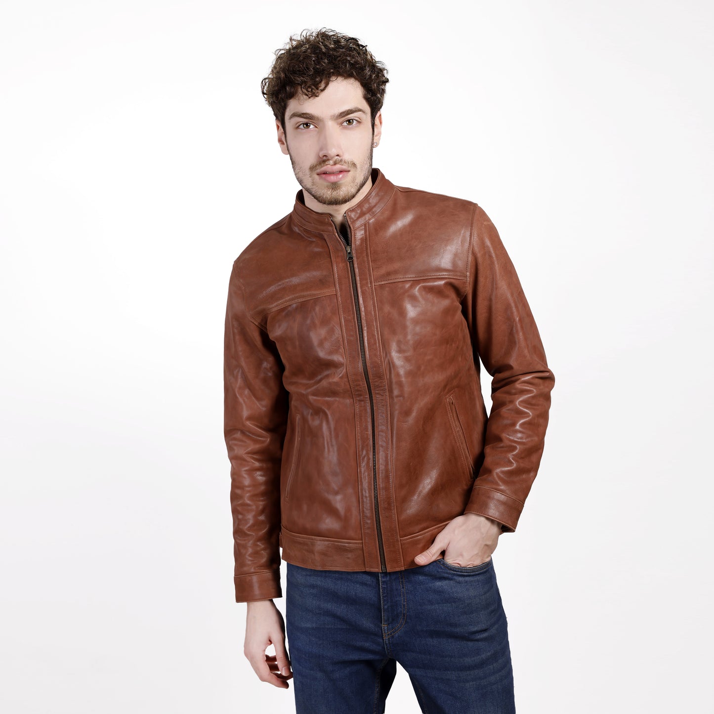 OXFORD CLASSIC LEATHER JACKET