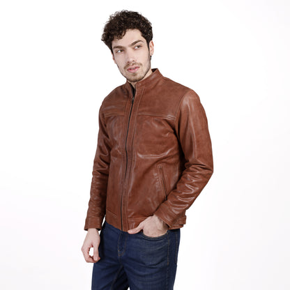 OXFORD CLASSIC LEATHER JACKET