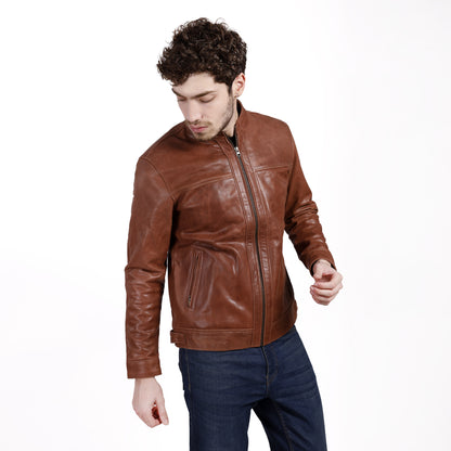 OXFORD CLASSIC LEATHER JACKET